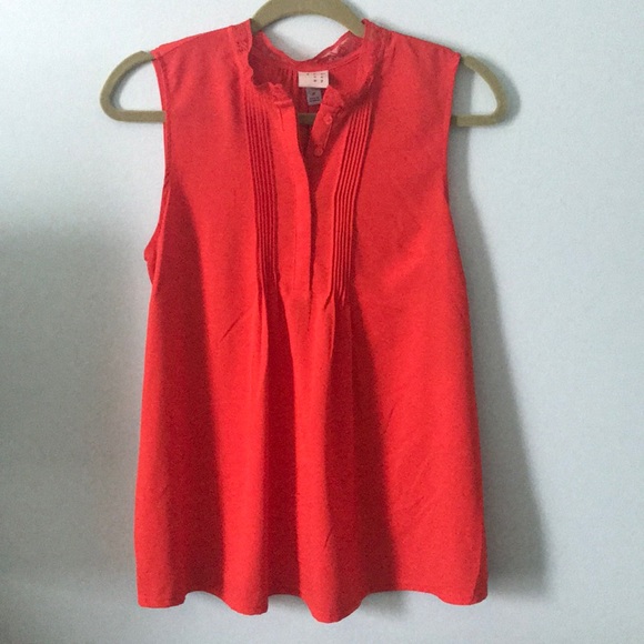 a new day Tops - NWT Med A New Day by Target Red Sleeveless Blouse